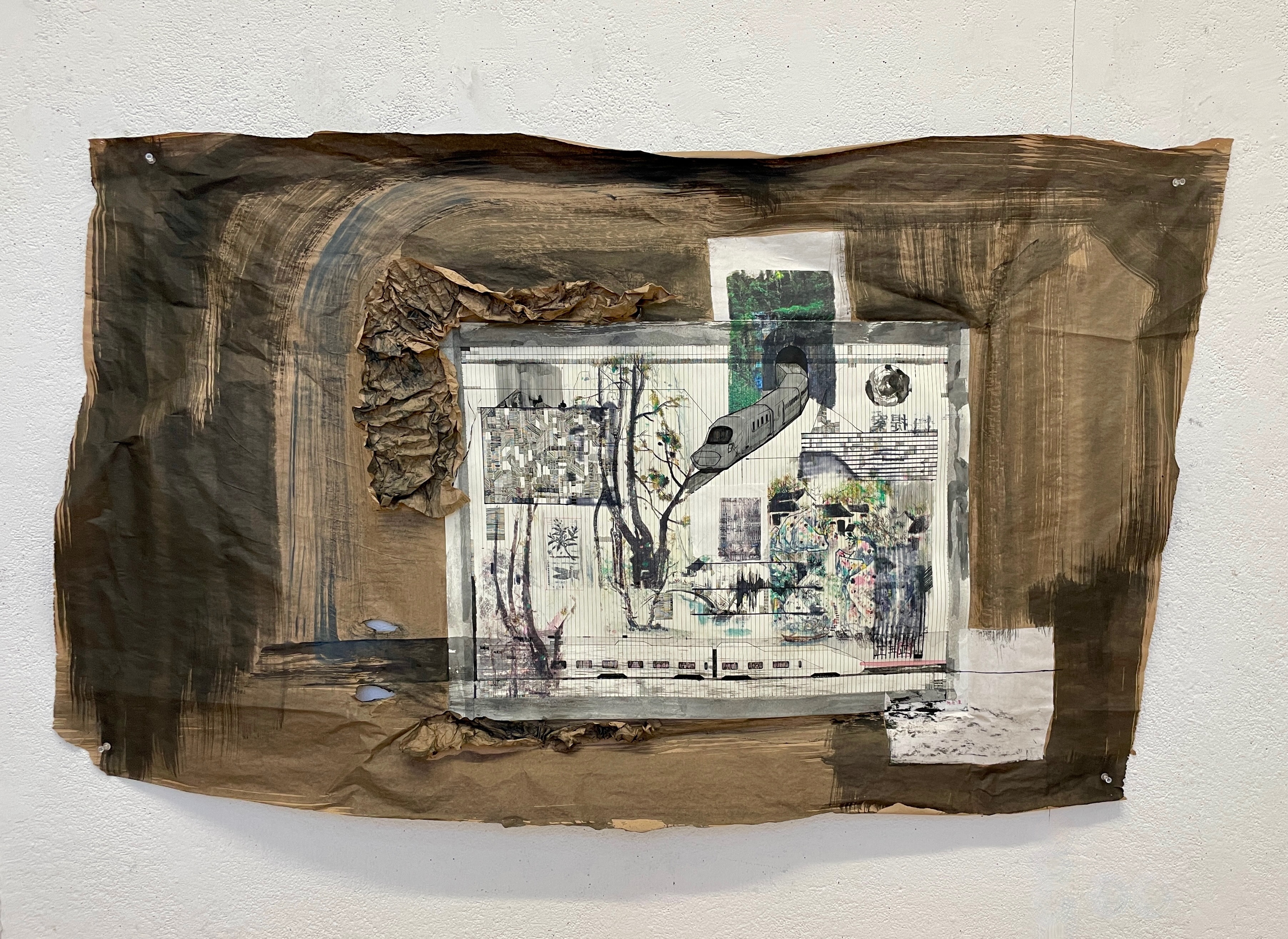 Mixed-media artwork