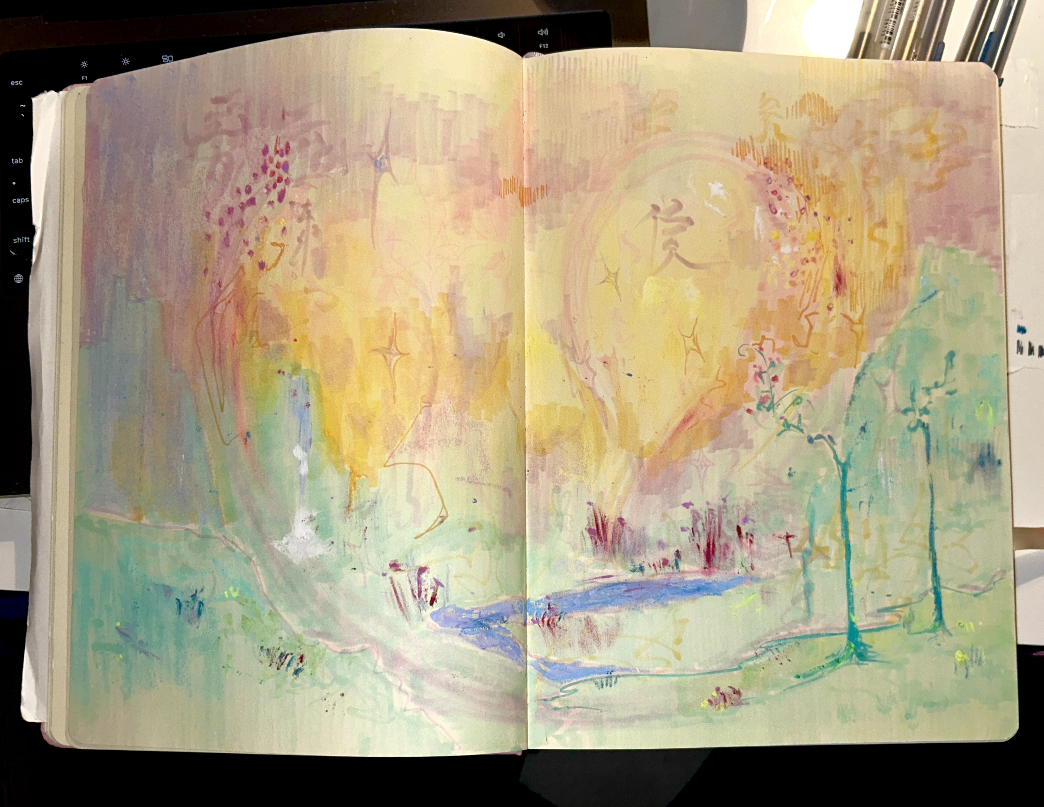 Sketchbook artwork